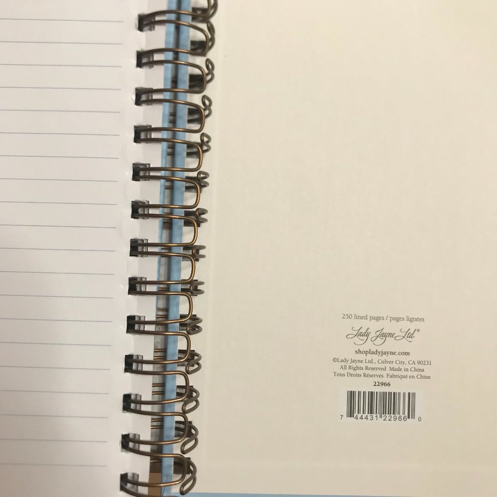Blue Daisy Notebook Planner File Folder Bundle - Picture 3 of 7